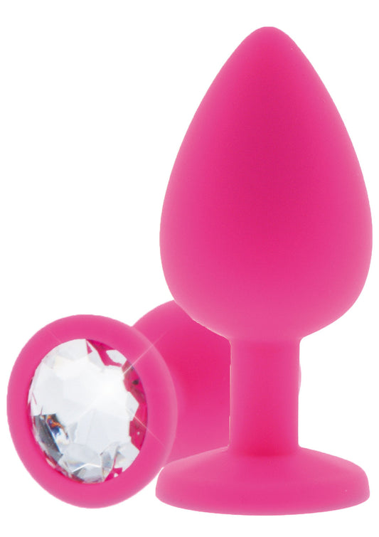 ToyJoy Anal Play Diamond Booty Jewel Large - Pink