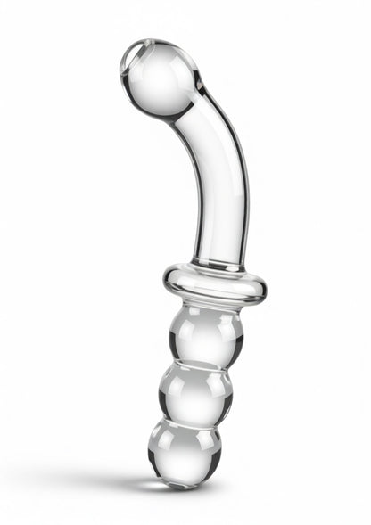 Dual-Ended Anal & G-spot Dildo CLEAR - 4