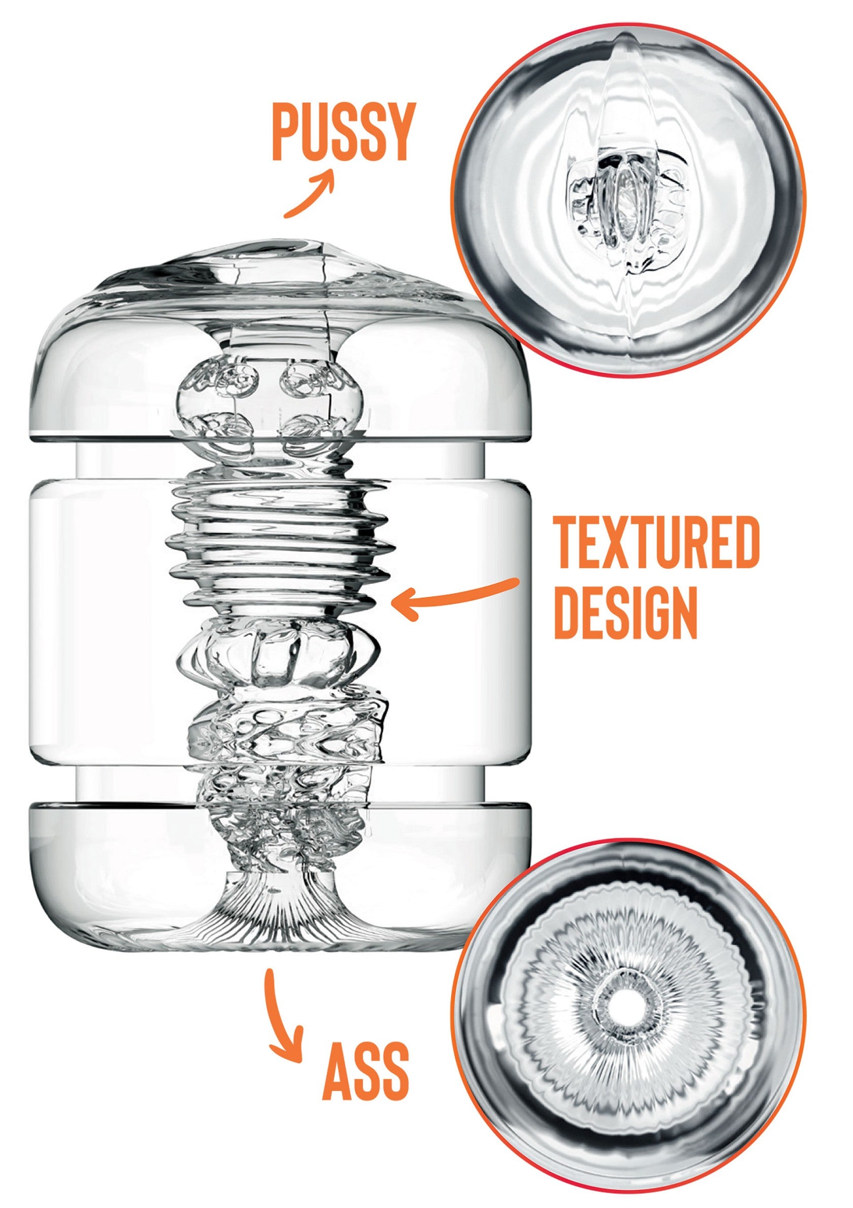 PRIVATE Clear Shot Pussy & Ass TRANSPA - 5