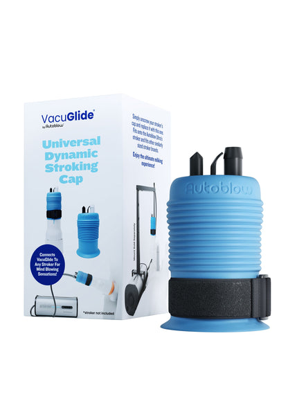VacuGLIDE Universal Stroker Cap BLUE - 1