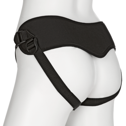 Platina Supreme Harness met Plug Schwarz - 0