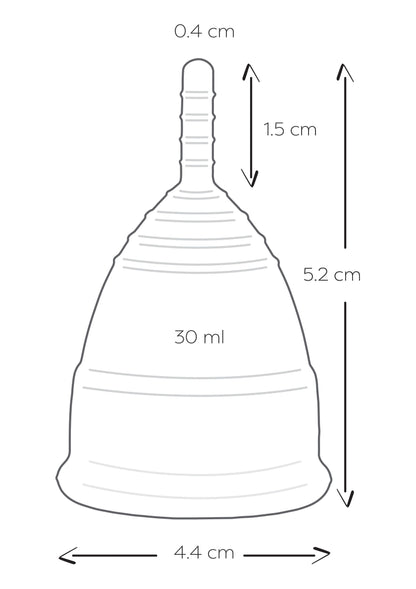 Mae B Menstrual Cups Size L RED L - 0