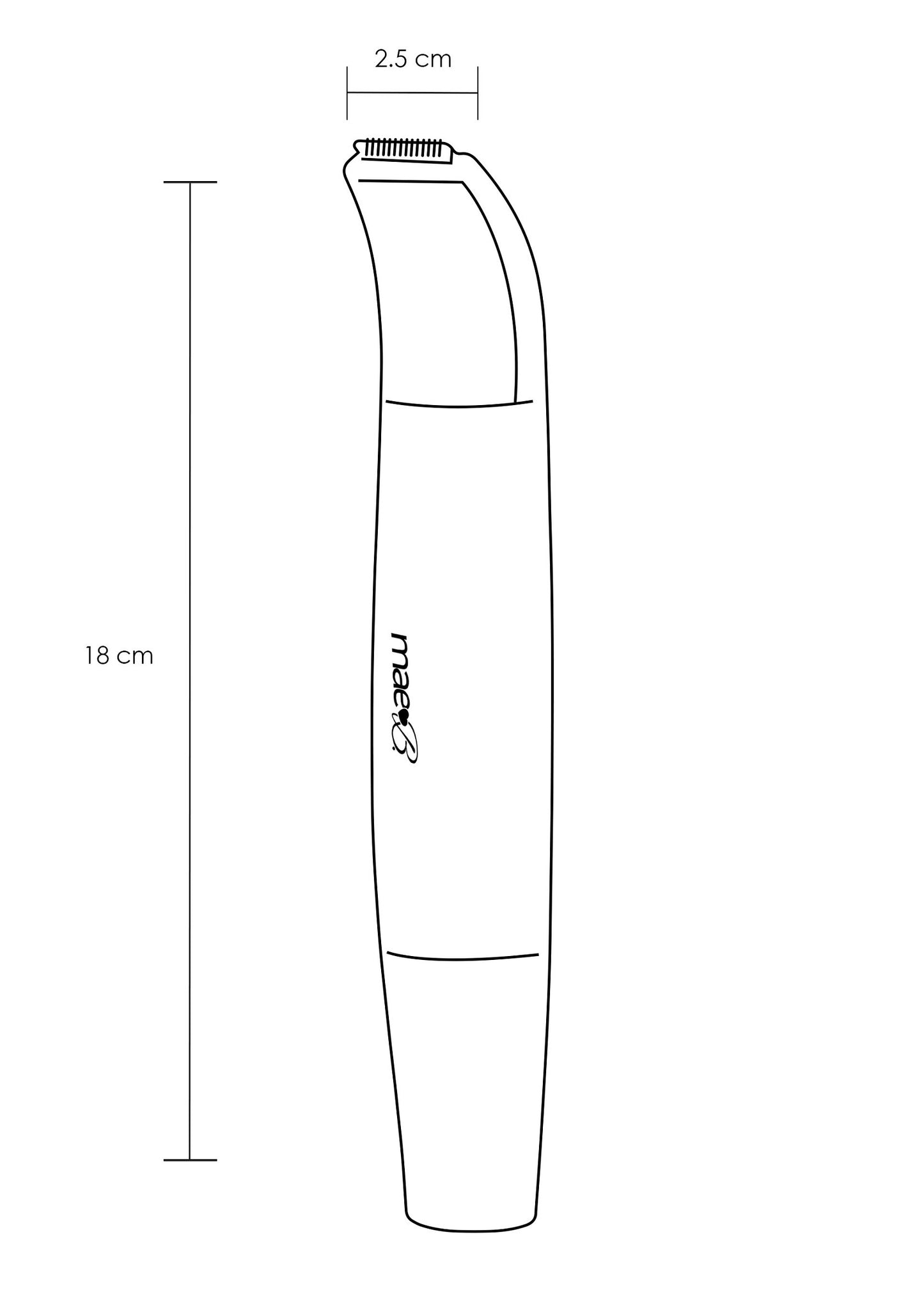 Mae B All-in-one Ladyshave WHITE - 0