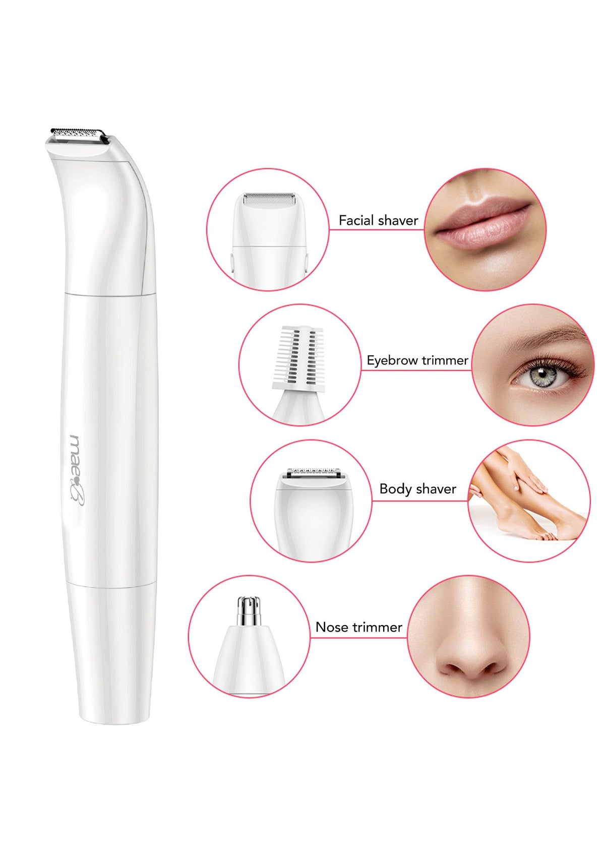 All-in-one Ladyshave WHITE - 2