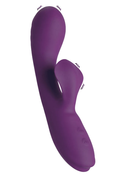 The Selene Rumbling Rabbit Vibrator PURPLE - 0