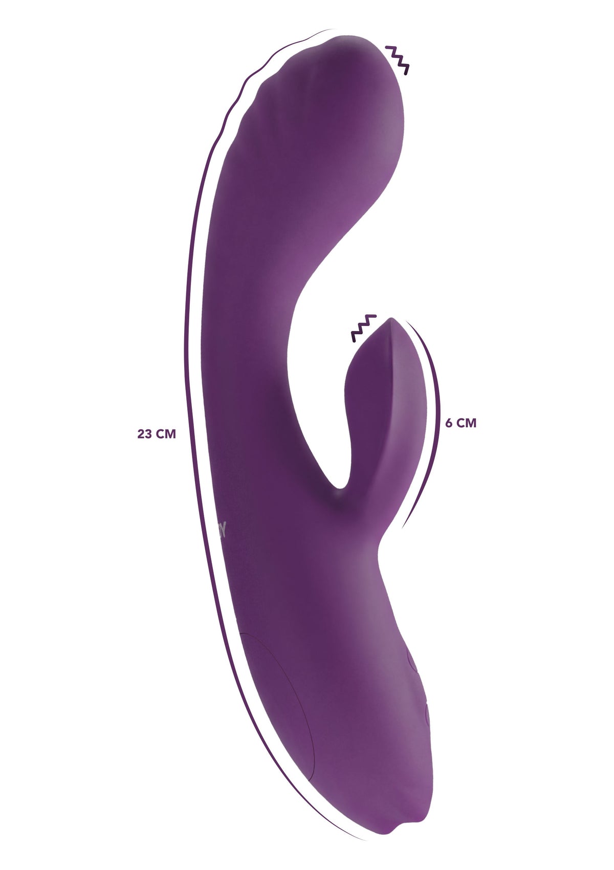 The Selene Rumbling Rabbit Vibrator PURPLE - 2