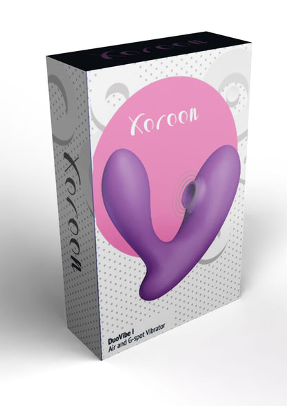 Xocoon DuoVibe I Air Vibrator PURPLE - 0