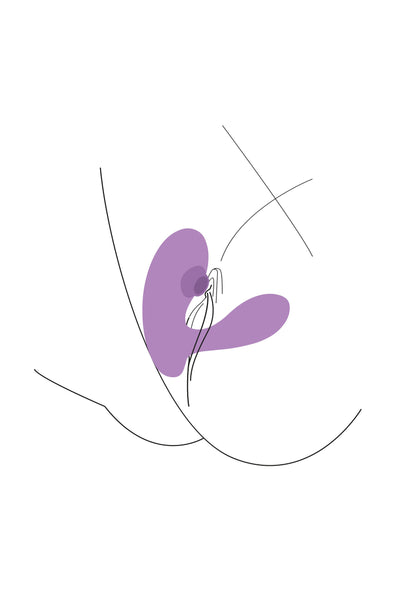 Xocoon DuoVibe I Air Vibrator PURPLE - 3