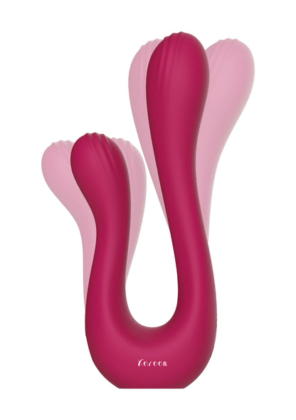 Xocoon Sync Sensation Vibrator Retail Shelf Pack FUCHSIA - 0