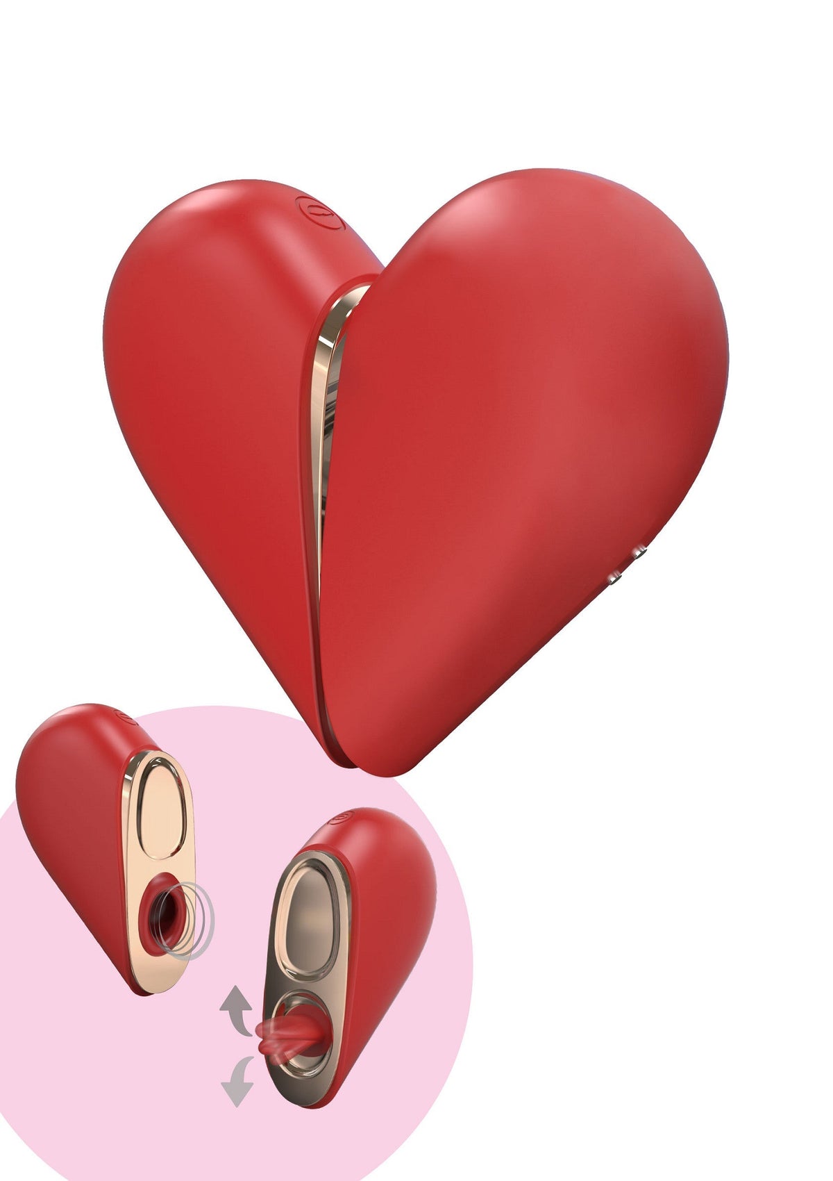 Heartbreaker 2-in-1 Stimulator RED - 9