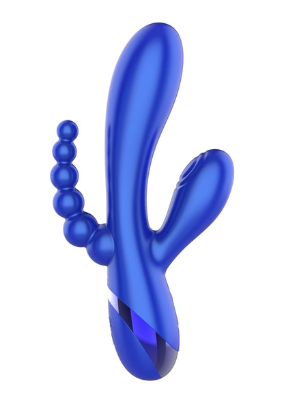 Xocoon Triple Love Vibrator BLUE - 8
