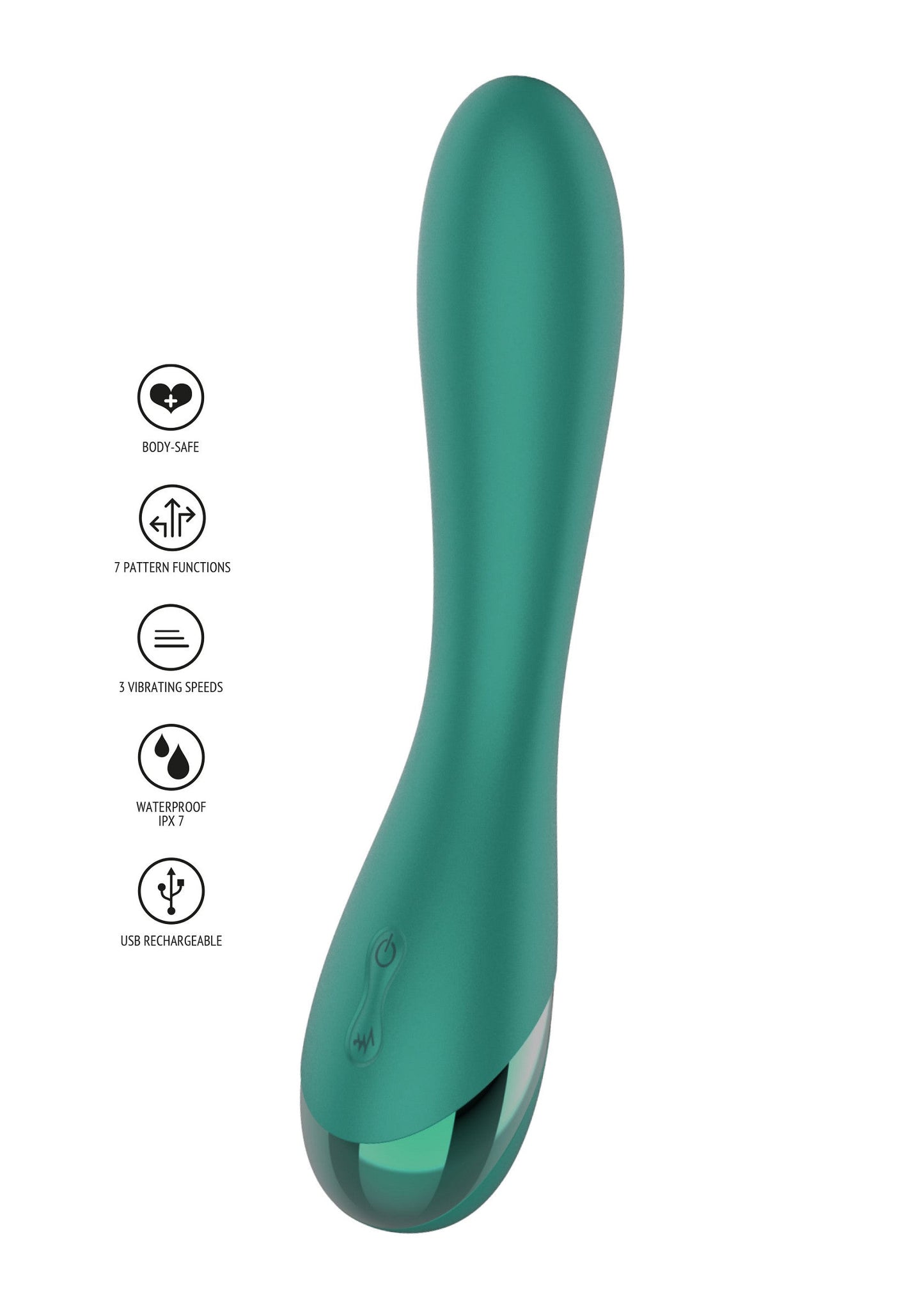 Timeless Love Vibrator GREEN - 2