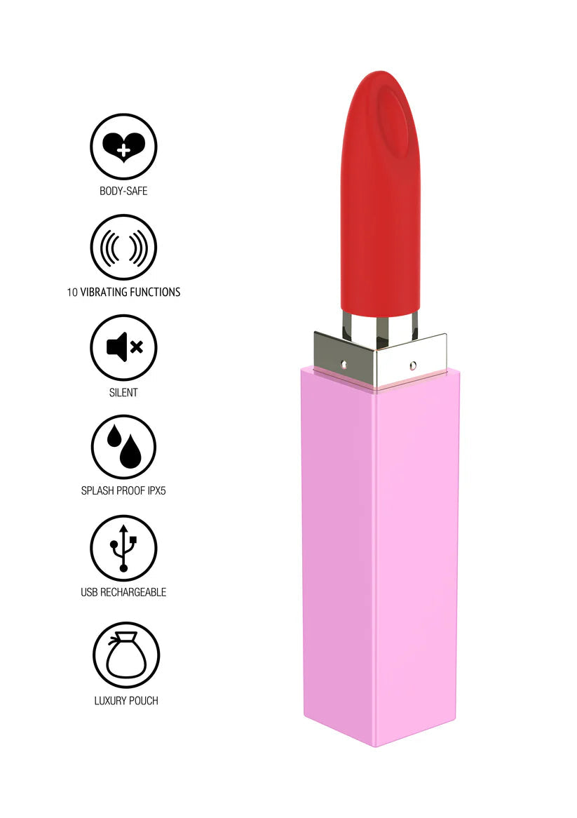 Sealed With A Kiss Lipstick Vibe PINK - 3