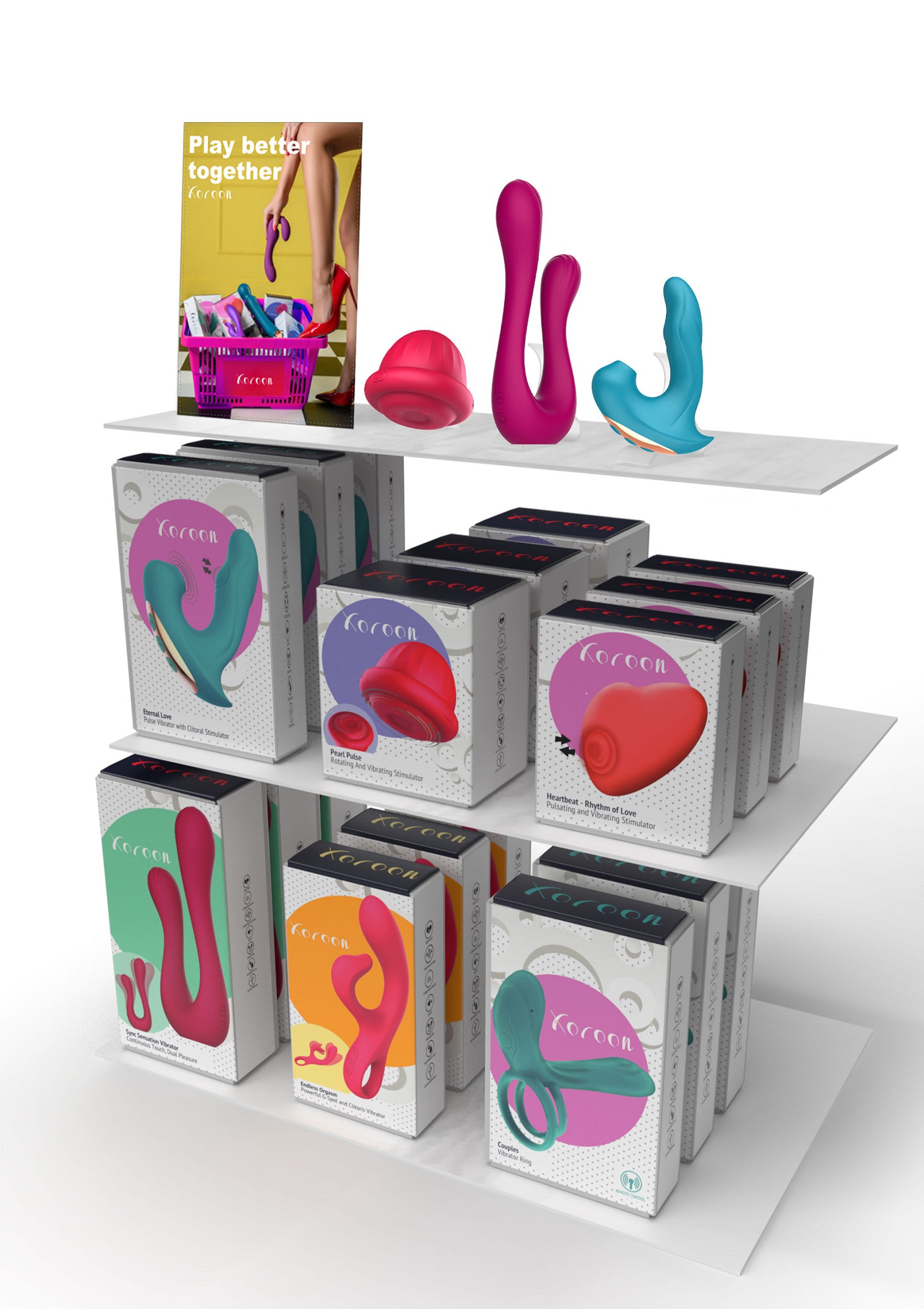 Xocoon Set 2 Retail Shelf Pack MULTICOLOR - 0