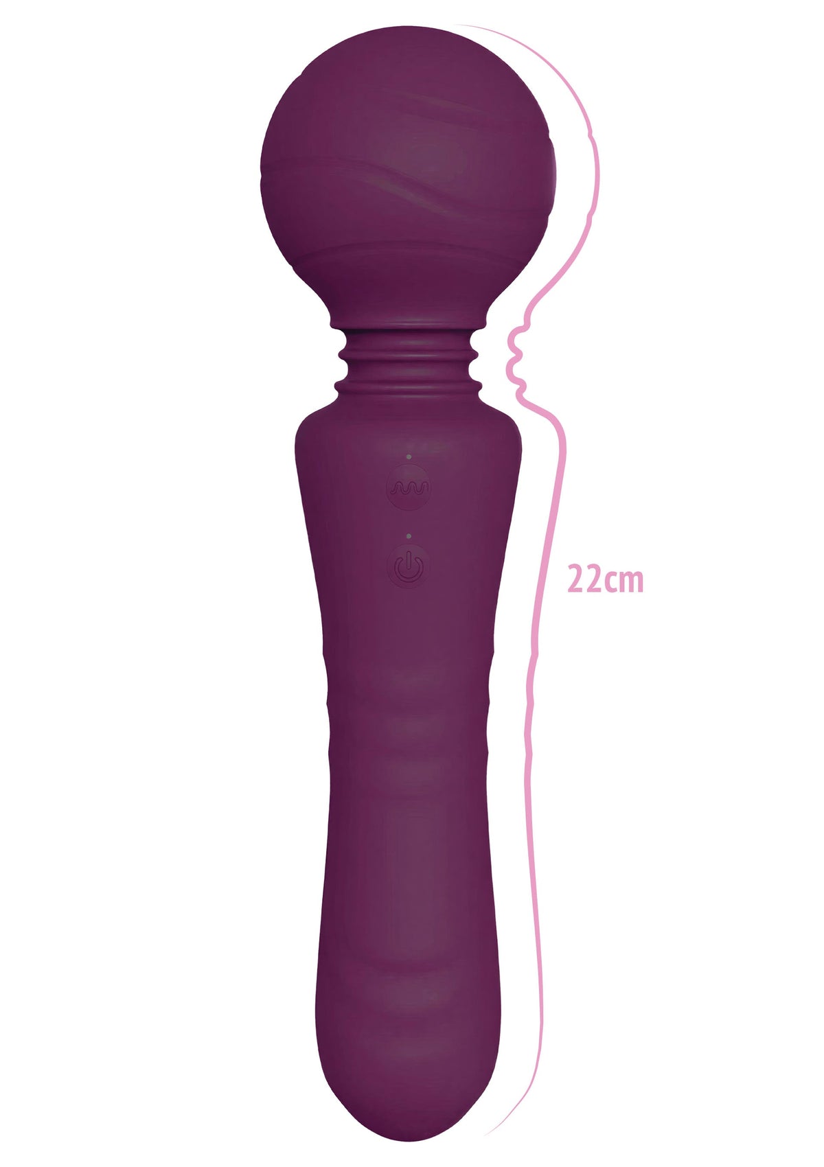 Nova Pleasure Wand Massager PURPLE - 2