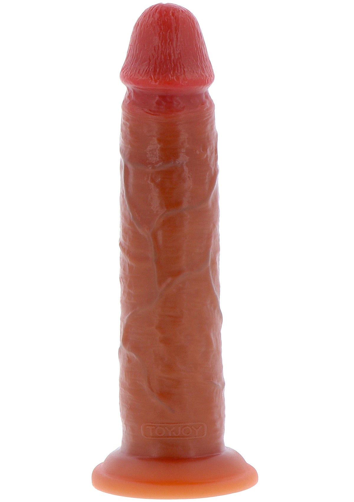 Foreskin Dong Vibrating Silicone 24 cm CARAMEL - 2
