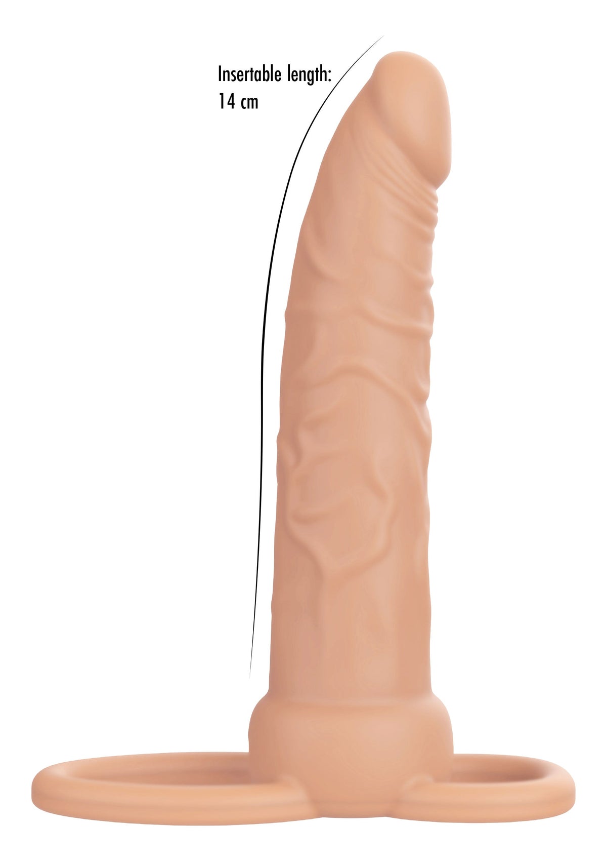 Naked Vibrating Double Trouble Silicone SKIN - 4