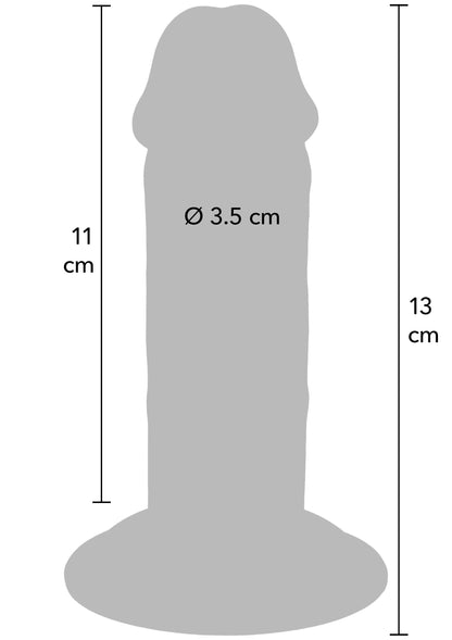 Deluxe Dual Density Thick Dong TPE 13 cm SKIN - 9