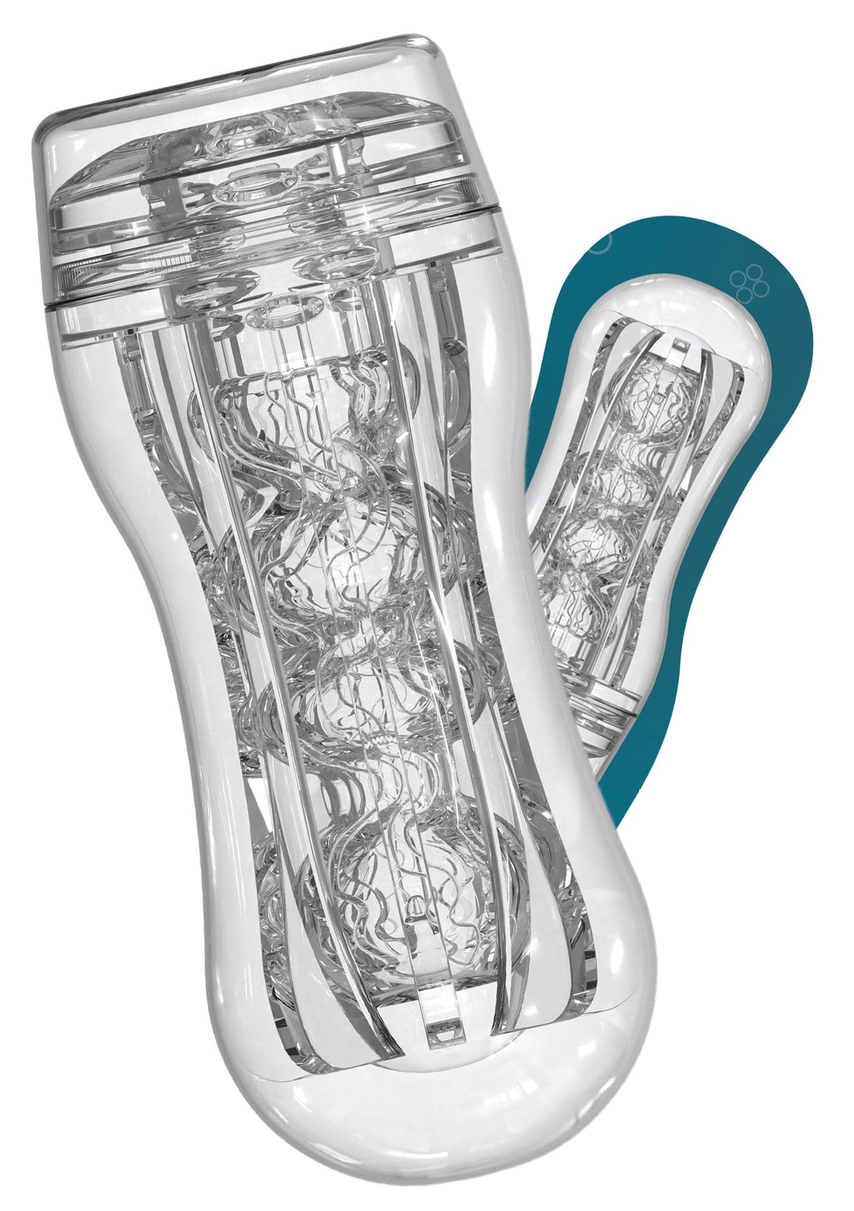 Clear Grip Vacuum Stroker CLEAR - 4