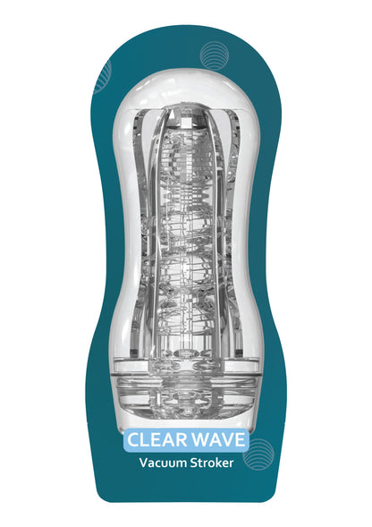 Clear Wave Vacuum Stroker CLEAR - 1