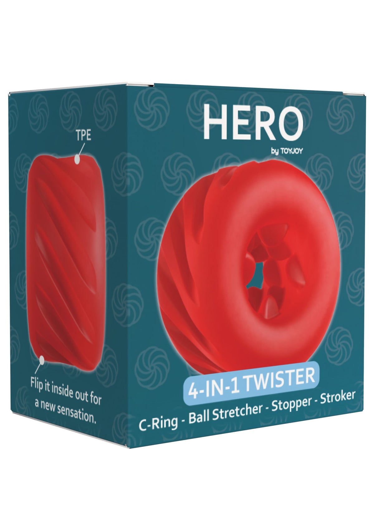 4-in-1 Twister Ring RED - 1