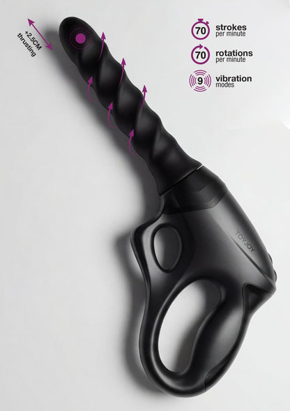 Cadence PRO+ Gun Vibrator BLACK - 4