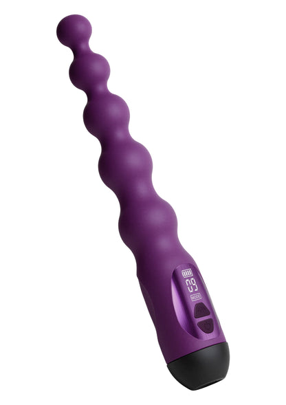 Nova Glow Beaded Vibrator PURPLE - 0