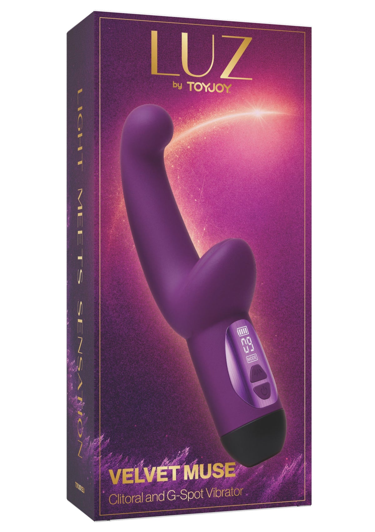 Velvet Muse Clitoral Vibrator PURPLE - 1