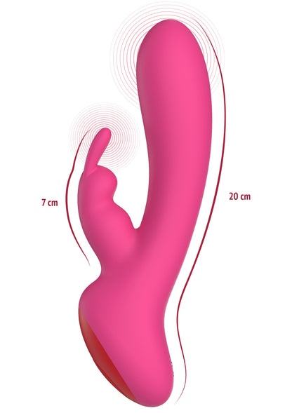 Rebel Rabbit Vibrator PINK - 2