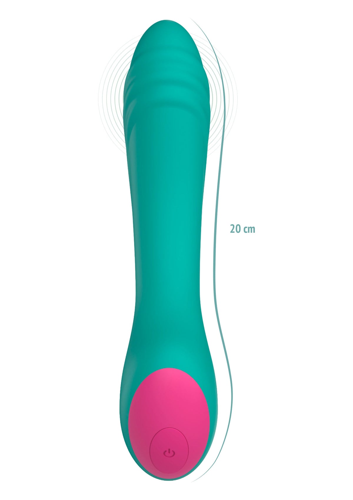 Savage G-Spot Vibrator GREEN - 2