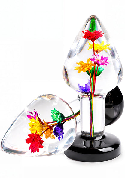 Everlasting Bloom Anal Plug Medium CLEAR - 0