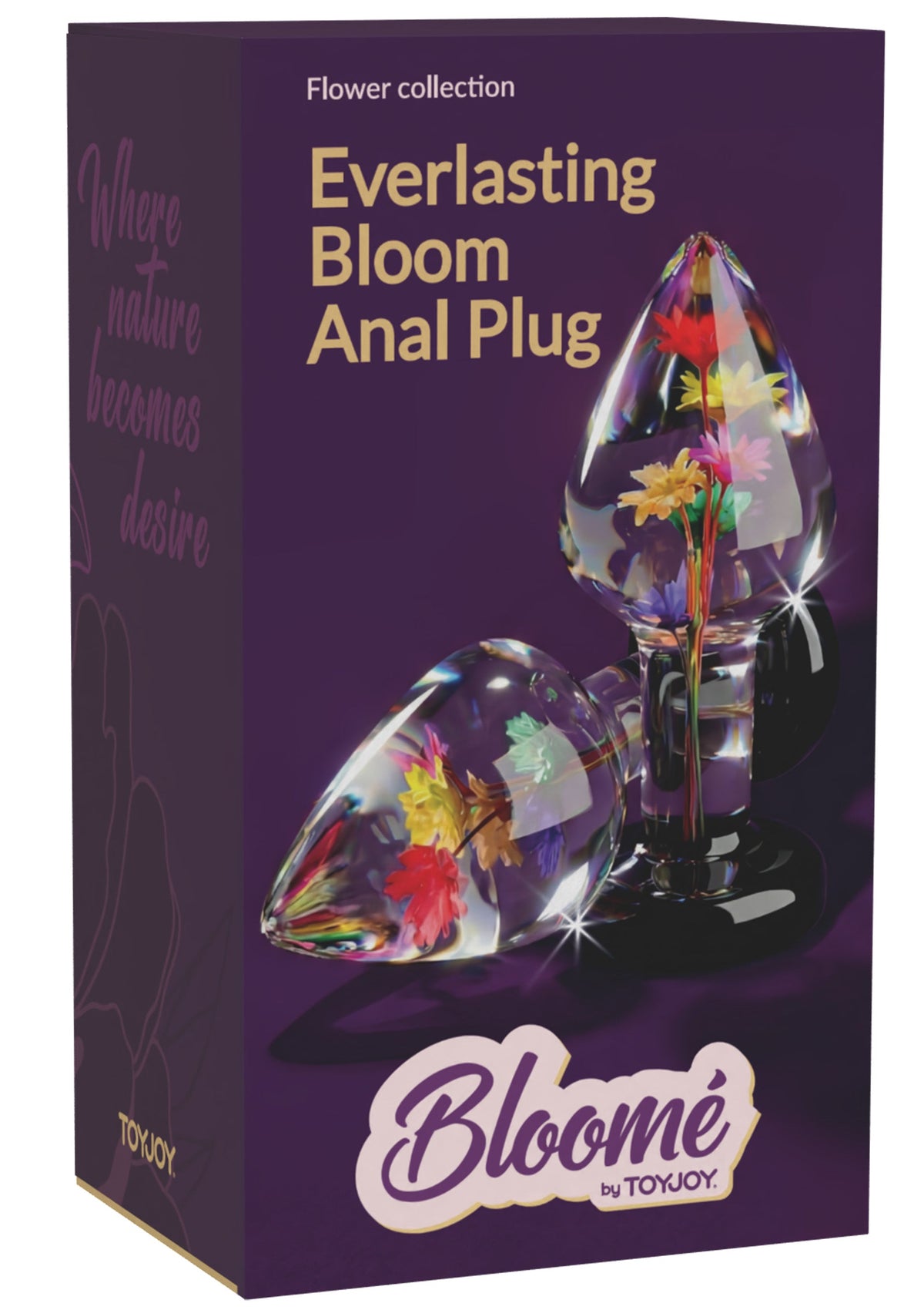 Everlasting Bloom Anal Plug Medium CLEAR - 1