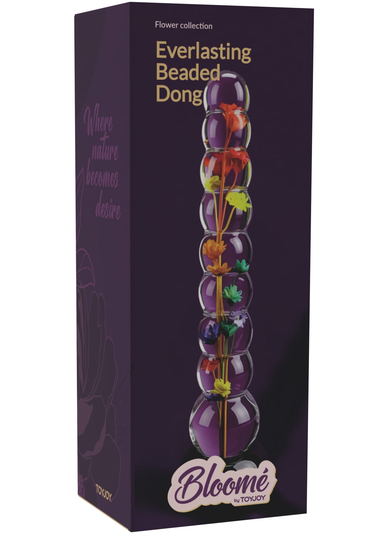 Everlasting Bloom Beaded Dong CLEAR - 1