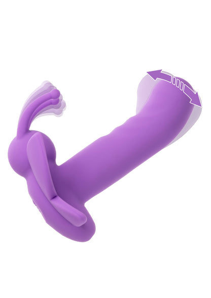 Rotating Venus Butterfly Stimulator PURPLE - 2