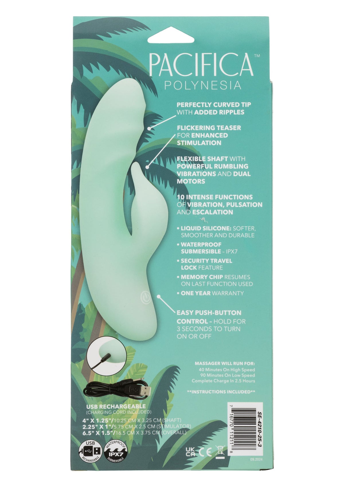 Polynesia Vibrator AQUA - 3