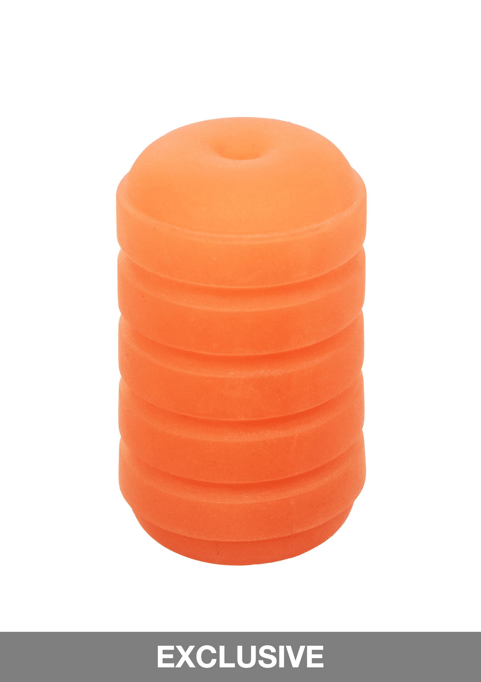 CalExotics Pop Sock Ribbed ORANGE - 10