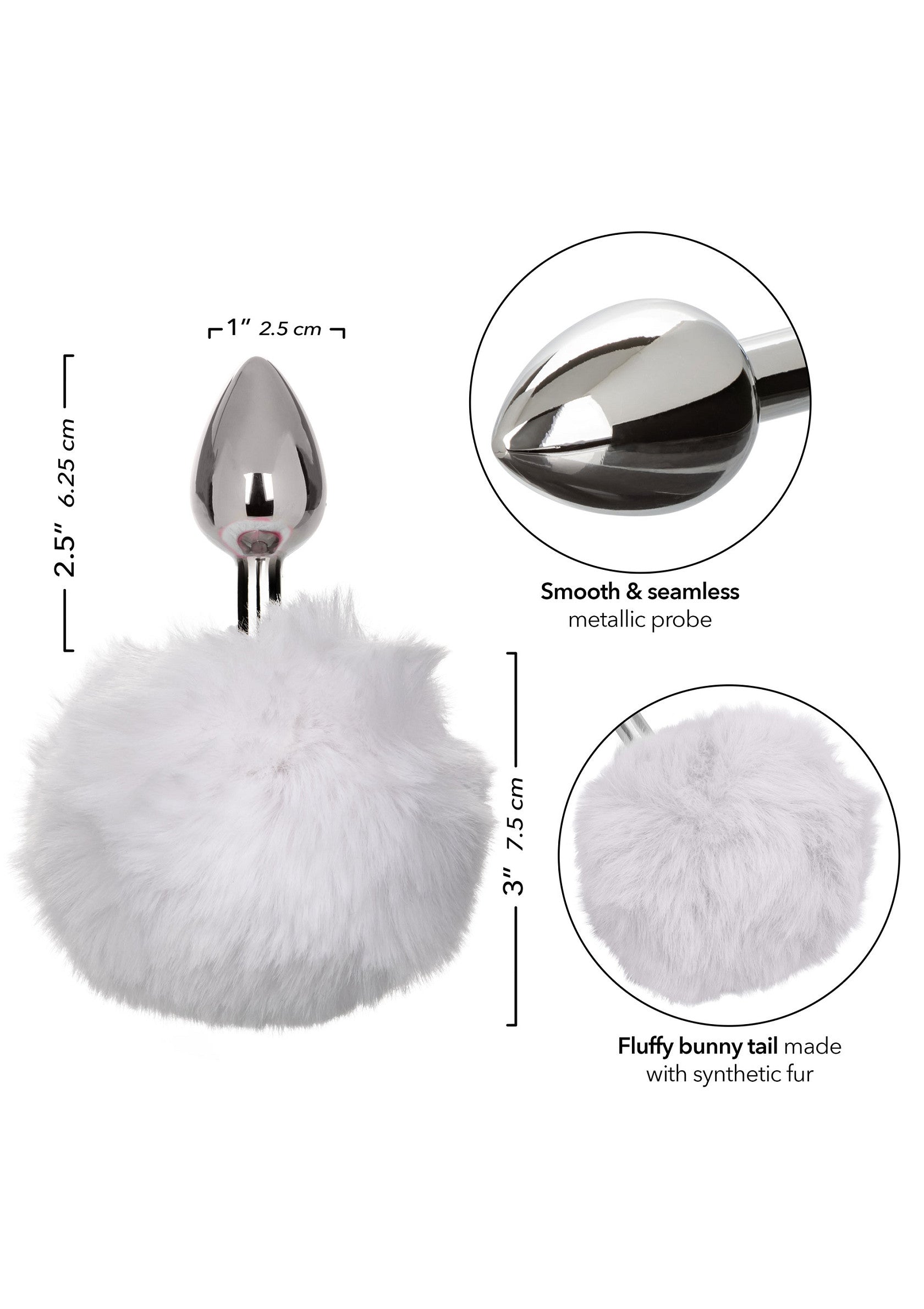 CalExotics Running Wild Bunny WHITE - 3