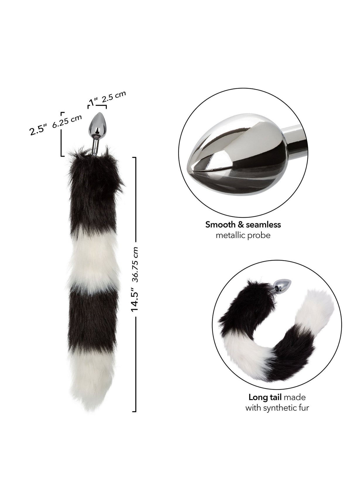 Running Wild Tail BLACK - 3