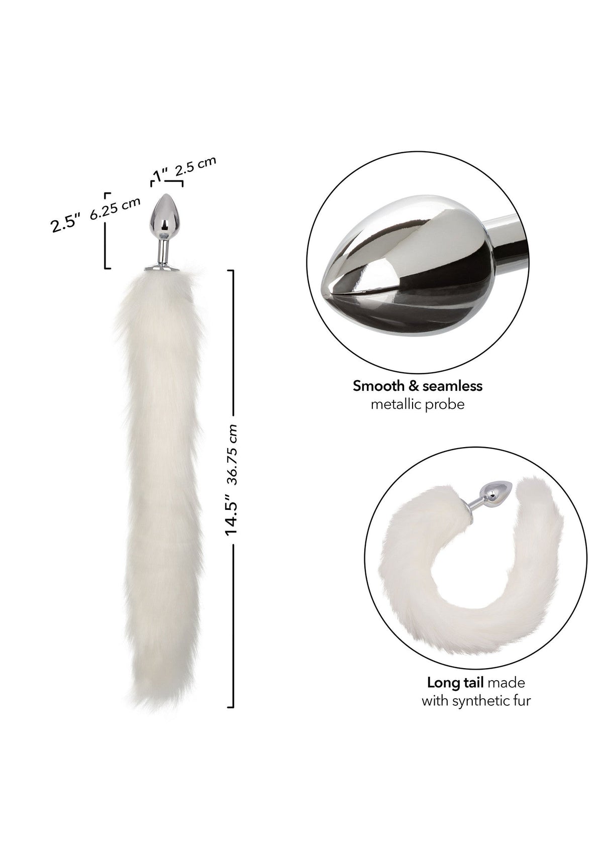 Running Wild Tail WHITE - 4