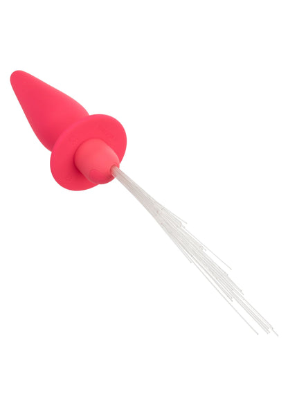 Vibrating Light Up Anal Probe PINK - 11