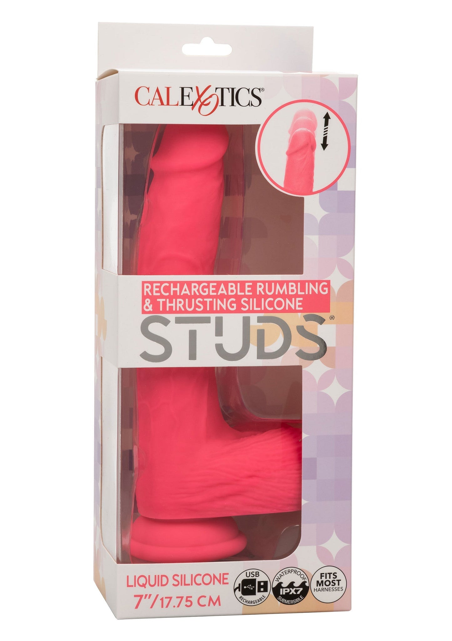 Rumbling & Thrusting Studs PINK - 5