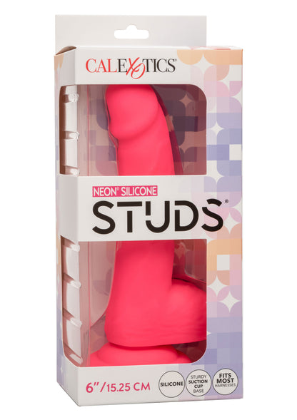 CalExotics Neon Silicone Studs 6' PINK - 8