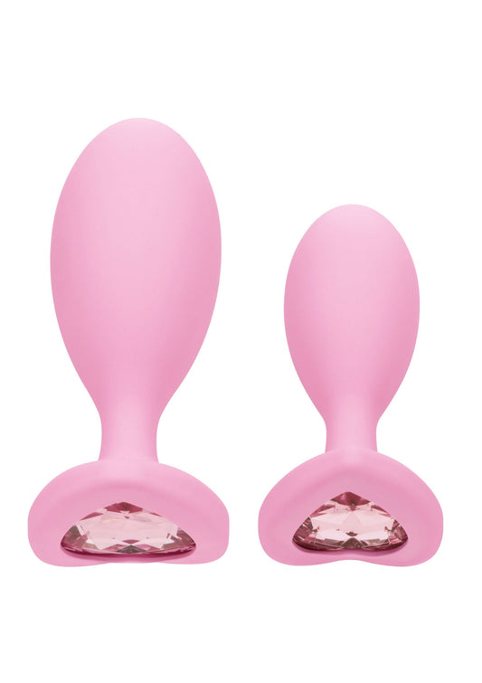 CalExotics First Time Crystal Booty Duo - Pink