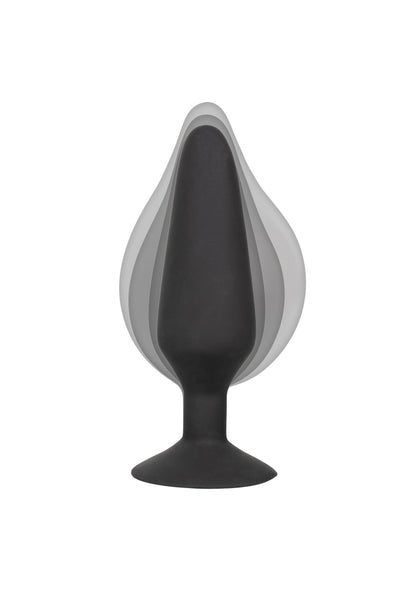 XL Silicone Inflatable Plug BLACK - 6