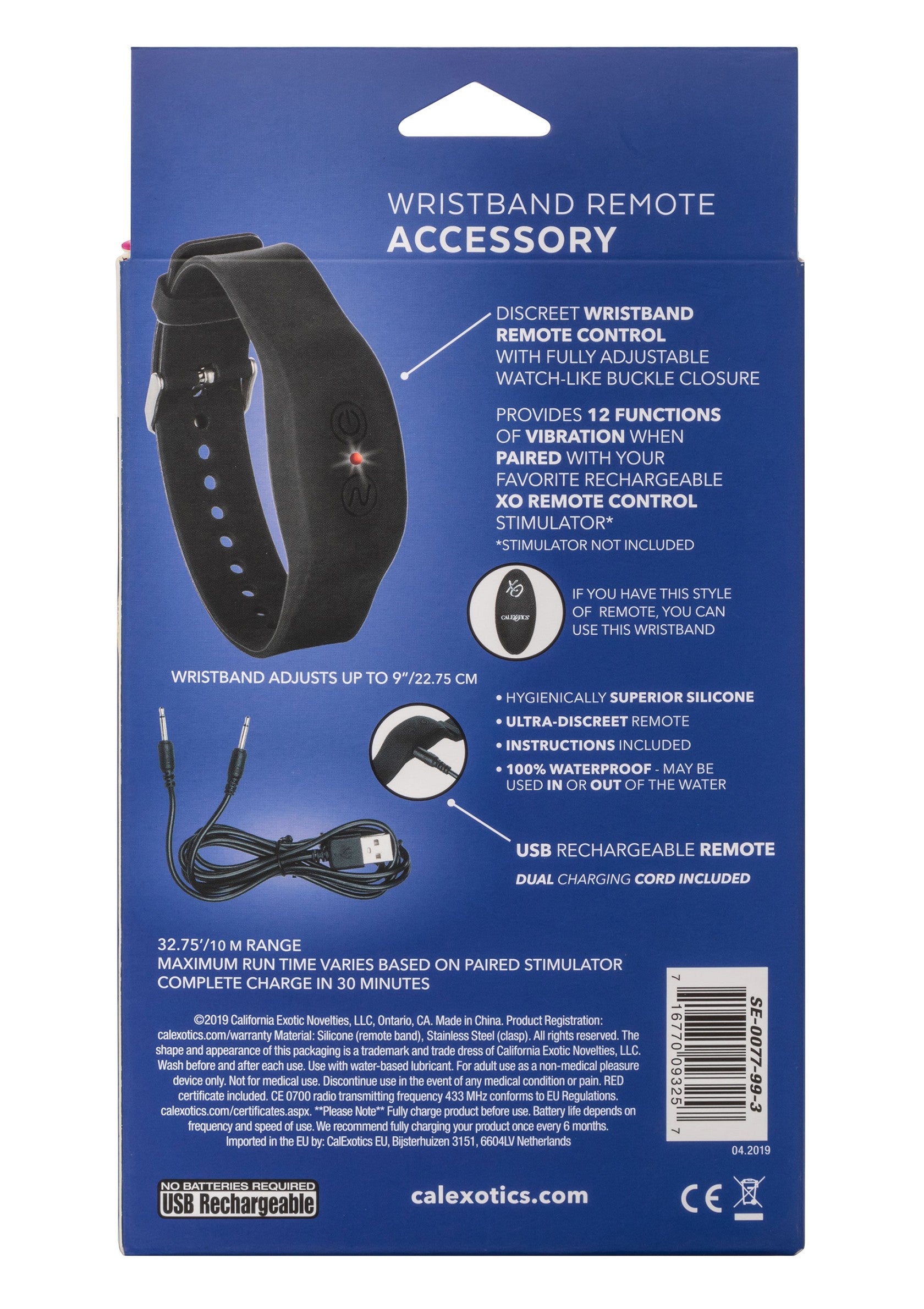 CalExotics Wristband Remote Accessory BLACK - 9