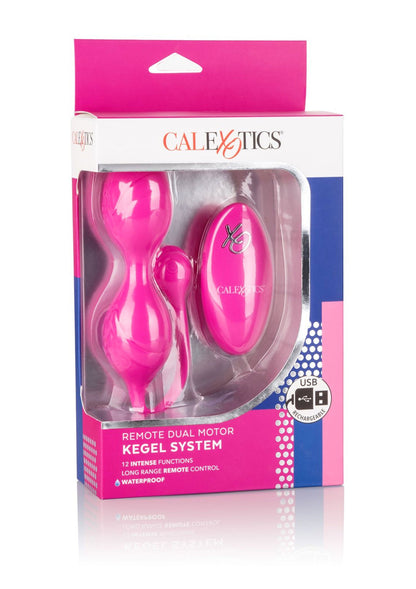 CalExotics Remote Dual Motor Kegel System PINK - 0