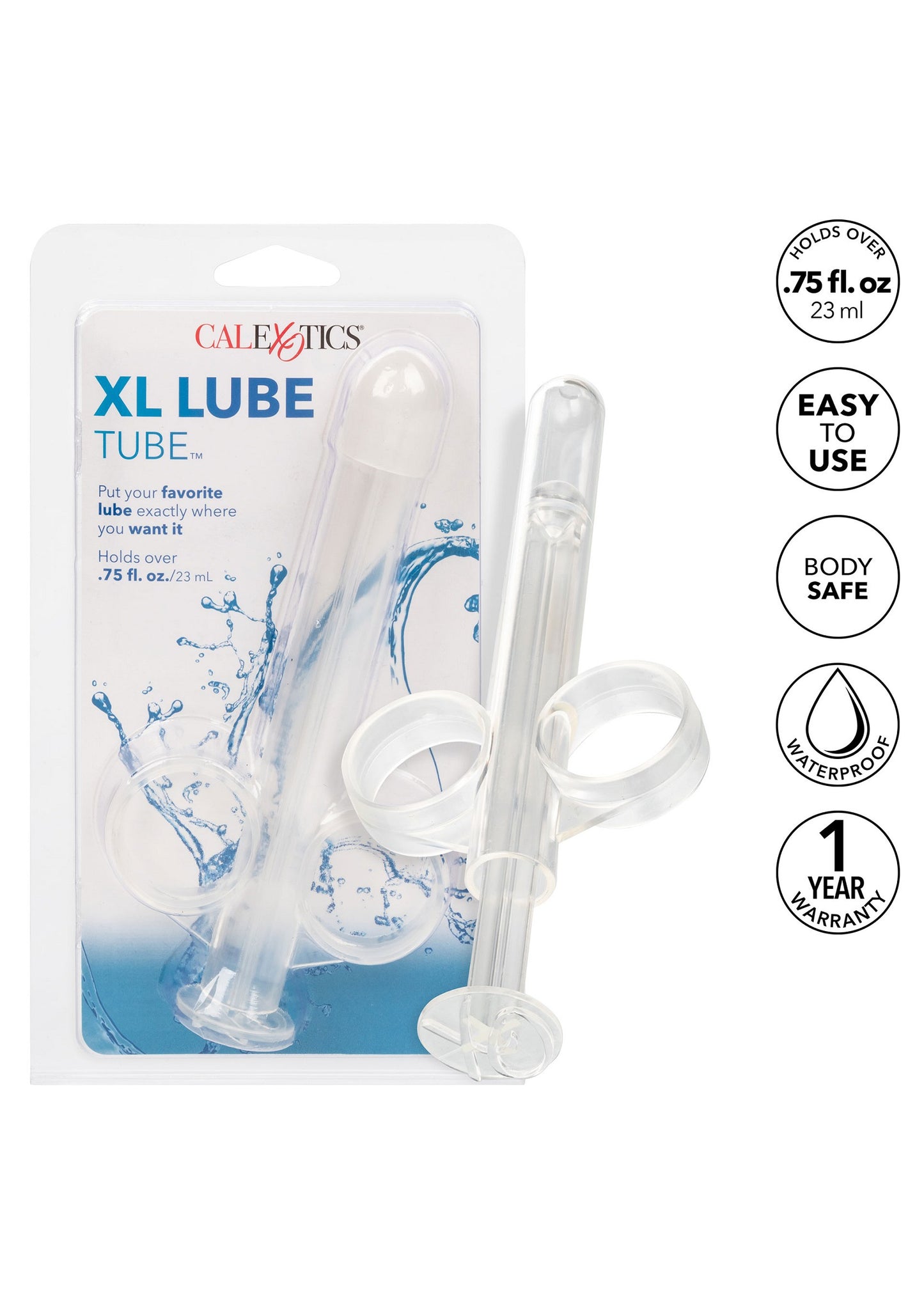CalExotics XL Lube Tube TRANSPA - 8