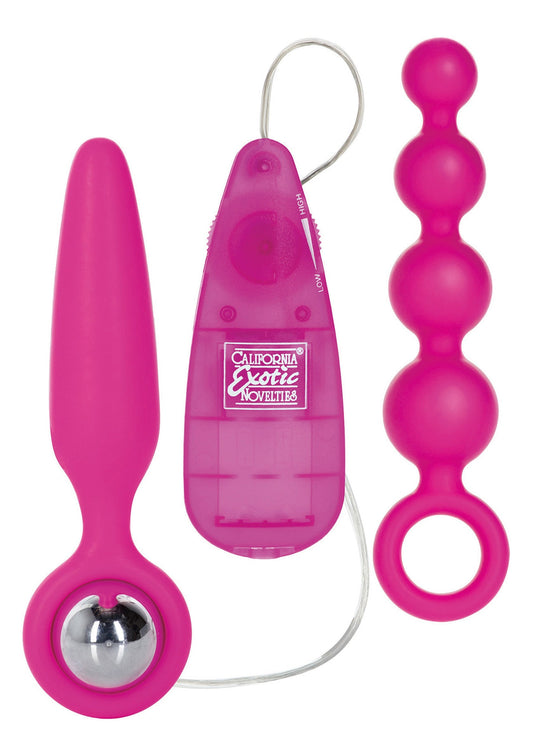 CalExotics Booty Call Vibro Kit - Pink