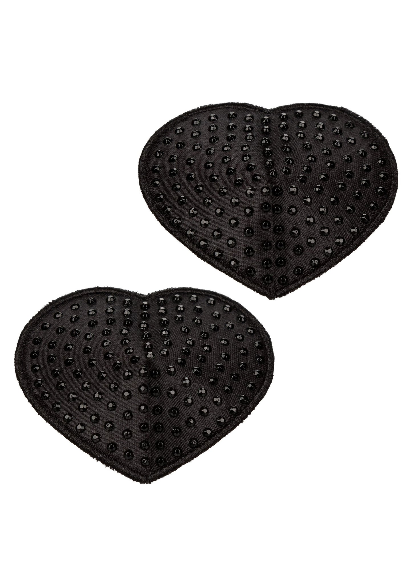 CalExotics Radiance Heart Pasties BLACK - 4