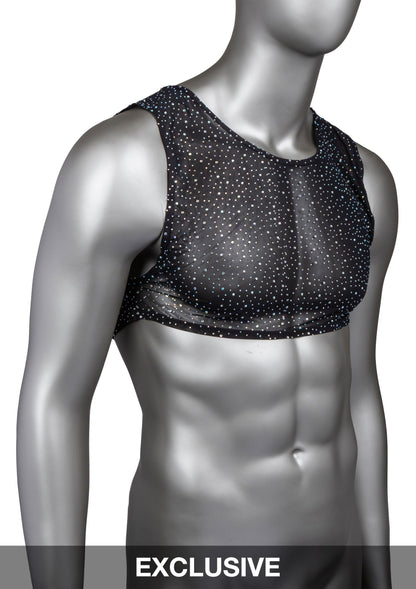 CalExotics Radiance Crop Top BLACK O/S - 3